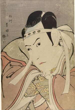 Utagawa Toyokuni I: Actor Ichikawa Yaozô as Minamoto no Yoshitsune, Late Edo period, 1796 - Harvard Art Museum