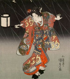 Estampe japonaise "Print, Edo period, circa early 19th century" par Utagawa Kunisada, 歌川国貞 (Utagawa Kunisada)