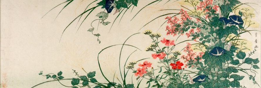 Utagawa Toyohiro: Autumn Flowers - Harvard Art Museum