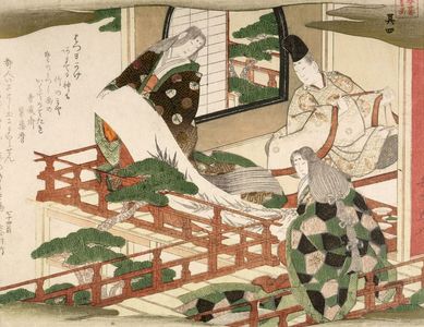 Yashima Gakutei: THE FOUR ACCOMPLISHMENTS: PAINTING (GA) - Harvard Art Museum