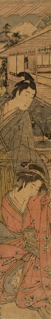 勝川春英: New Year's Dream of Mount Fuji, Falcon and Eggplant (Ichi Fuji, ni taka, san nasu), Edo period, mid-late 18th century - ハーバード大学