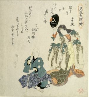Shigenobu: SHAVEN PILGRIM (MITATE ÔTSU-E) - Harvard Art Museum