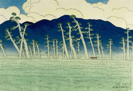 Ito Shinsui: Awazu, from the series Eight Views of Lake Biwa (ômi hakkei), Taishô period, dated 1917 - Harvard Art Museum