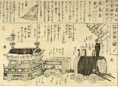 Unknown: THE RAILROAD PRESENTED BY PERRY TO THE SHOGUN, Meiji period, late 19th century - Harvard Art Museum