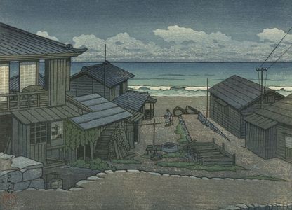 Kawase Hasui: Cloudy Day in Mito: Small Version Print, Shôwa period, dated 1951 - Harvard Art Museum