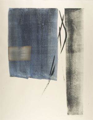 Shinoda Tôkô: Voice of The Moon, Shôwa period, dated March 1979 - Harvard Art Museum