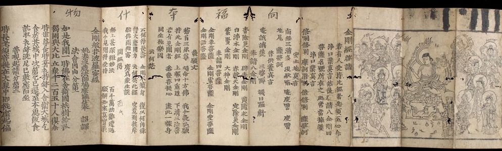 Unknown, 無款 (null)による浮世絵「Printed Diamond Sutra (Kongô-kyô), Kaizô-ji edition, Momoyama period, 1577」