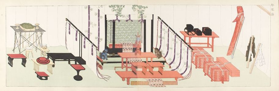 無款: Costumes of Old Cremonies: Pictures of Ten Cremonies (Kyugi Soshoku juroku shiki zufu) - ハーバード大学