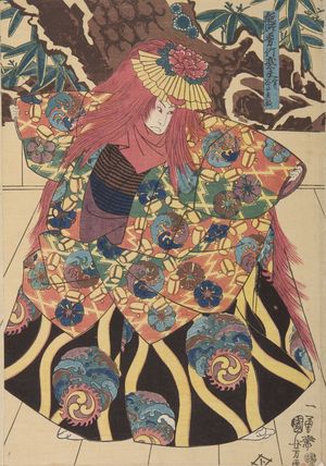 歌川国芳: Actor, Late Edo period, 19th century - ハーバード大学