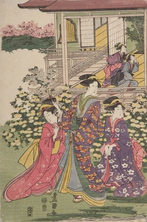 歌川豊国: Scene from the play 