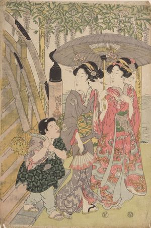 Utagawa Kunisada: Women and Children - Harvard Art Museum