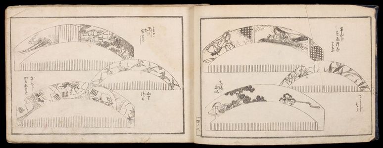 無款: Detailed Sketches for Drawings of Birds and Flowers and Landscapes (Kacho sansui saiga zushiki) - ハーバード大学