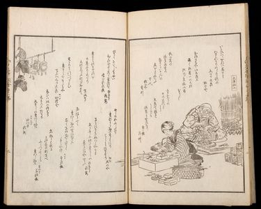 Utagawa Hiroshige: Illustrated Satirical Poems About Famous Scenic Views in Edo (Kyôka Edo meisho zue), Vol. 11, Late Edo period, dated 1856 (Ansei 3, 5th month) - Harvard Art Museum