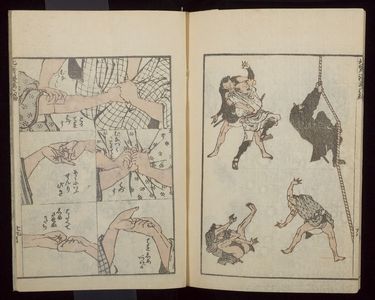 葛飾北斎: Random Sketches by Hokusai (Hokusai manga) Vol. 6, Late Edo period, dated 1817 - ハーバード大学