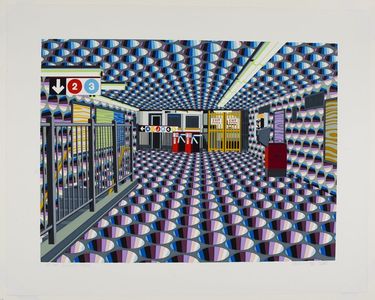 Masaaki Sato: Subway No. 24, 1978 - ハーバード大学