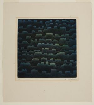 Hamaguchi Yôzô: Roofs of Paris, 1956 - Harvard Art Museum
