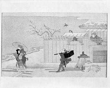 Kitagawa Utamaro: Street Scene at New Year's - Harvard Art Museum