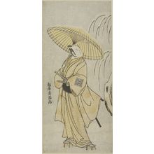 Torii Kiyomitsu: Actor Ichikawa Komazô AS A SAMURAI, Edo period, - Harvard Art Museum