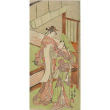 Ippitsusai Buncho: Actor Nakamura TOMIJIRO IN TWO ROLES - Harvard Art Museum