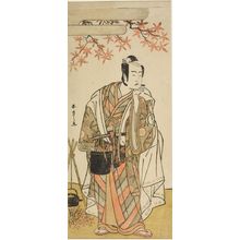 勝川春章: Actor Sawamura Sôjûrô 2nd, Edo period, circa 1760s - ハーバード大学