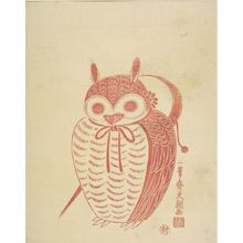 Ippitsusai Buncho: RED ON WHITE - OWL - Harvard Art Museum