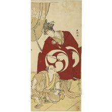 勝川春好: Actor Segawa Kikujirô and Boy Actor, Edo period, mid-late 18th century - ハーバード大学