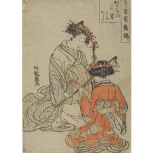 Isoda Koryusai: In the Matsubaya Teahouse, Mid Edo period, circa 1779 - Harvard Art Museum