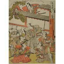 Katsukawa Shunsho: Act Four from the series Treasury of Loyal Retainers (Chûshingura: Yon danme), Edo period, circa 1775-1792 - Harvard Art Museum