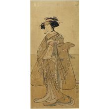 Katsukawa Shunsho: Actor Tamagawa Seijirô AS WOMAN - Harvard Art Museum
