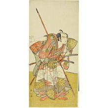 勝川春好: Actor ARASHI SANGORO 2ND AS A SAMURAI - ハーバード大学