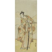 Katsukawa Shunko: Actor Ichikawa Danjûrô 5th AS KUDO SUKETSUNE, Edo period, - Harvard Art Museum