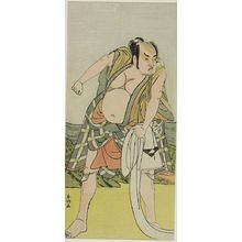 勝川春好: Actor Otani Hiroji 3rd AS A SERVANT, Edo period, - ハーバード大学