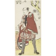 Estampe japonaise "Actor Ichikawa Danjûrô 5th AS A DRUMBEATER" par Katsukawa Shunko, 勝川春好 (Katsukawa Shunkô)