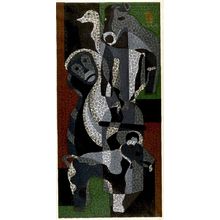 Mabuchi Thoru: Haniwa Monkey, Rooster, Dog, and Horse, Shôwa period, circa 1960s - Harvard Art Museum