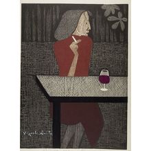 朝井清: Resting, Paris, Shôwa period, dated 1960 - ハーバード大学