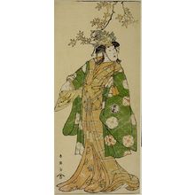 Katsukawa Shun'ei: Actor Segawa Kikujirô AS SHIZUKA - Harvard Art Museum