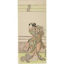 Kinchodo Sekiga: Actor Onoe KIKUNOJO AS A FEMALE SAMURAI - Harvard Art Museum