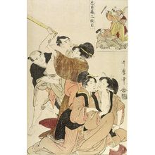 Kitagawa Utamaro: 2 WOMEN SEEM TO BE QUARRELING - Harvard Art Museum