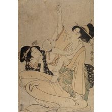 Kitagawa Utamaro: WOMAN SEATED - Harvard Art Museum