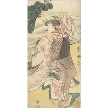 Utagawa Toyokuni I: Actor Onoe Kikugorô AS A WOMAN DANCER - Harvard Art Museum