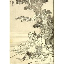 葛飾北斎: Fuji in a Winecup (Haichû no Fuji): Detatched page from One Hundred Views of Mount Fuji (Fugaku hyakkei) Vol. 2, Edo period, 1835 (Tempô 6) - ハーバード大学