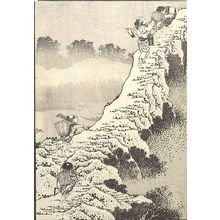 Katsushika Hokusai: Fuji in Mist (Muchû no Fuji): Detatched page from One Hundred Views of Mount Fuji (Fugaku hyakkei) Vol. 1, Edo period, 1834 (Tempô 5) - Harvard Art Museum