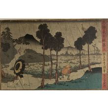 歌川国貞: Act Five from the series Treasury of Loyal Retainers (Chûshingura: Go danme), Edo period, circa 1847-1852 (Kôka 4-Kaei 5) - ハーバード大学