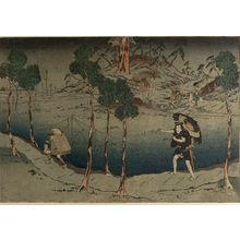 Utagawa Kunisada: Act Five(?) from the series Treasury of Loyal Retainers (Chûshingura: Go danme), Edo period, - Harvard Art Museum