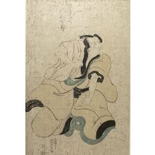 歌川国貞: Actor Komachi Soshichi (Dan or Kuni?)sanjûrô, Edo period, - ハーバード大学