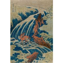 葛飾北斎: THE WATERFALLS OF VARIOUS PROVINCES, Late Edo period, 1827 - ハーバード大学