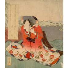 Utagawa Sadakage: Seated Woman - Harvard Art Museum