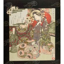 Utagawa Sadakage: Shikizome no Yusho, from the series Eight Views of the Licensed Quarter - Harvard Art Museum