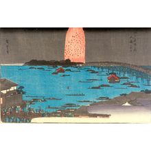 Utagawa Hiroshige: FIREWORKS AT RYOGOKU - Harvard Art Museum