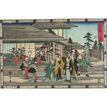 Utagawa Hiroshige: Act Seven from the series Treasury of Loyal Retainers (Chûshingura: Shichi danme), Late Edo period, circa 1843-1845 - Harvard Art Museum